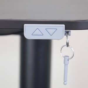 Elektriskt höj- & sänkbart Hörnskrivbord Bekant IKEA