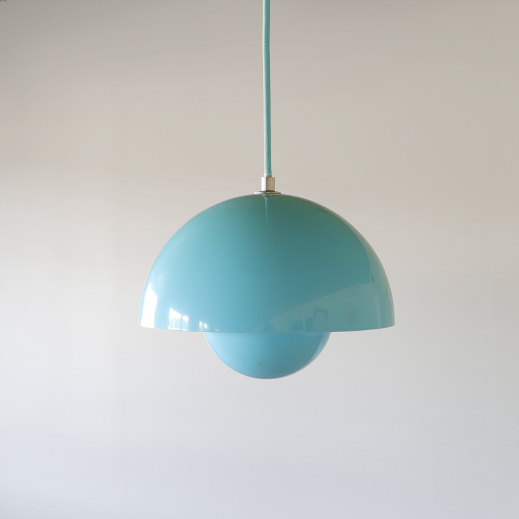 Taklampa Flowerpot VP1 - Turkos