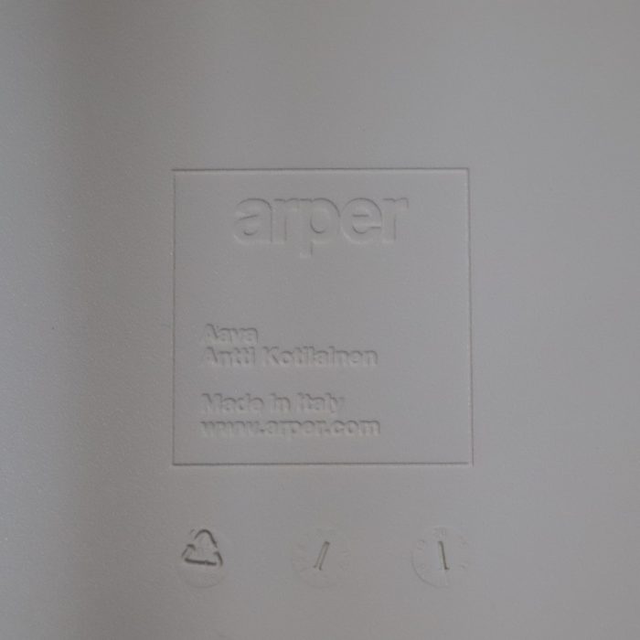 Stol Aava Beige och Vit | ARPER