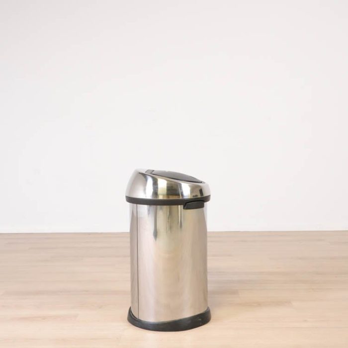 Papperskorg Touch Bin Matt/Krom | BRABANTIA