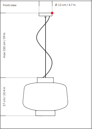 Taklampa Dusk Lamp