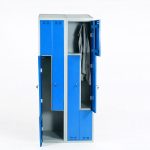 Klädskåp SWED Z-modell 4 dörrar