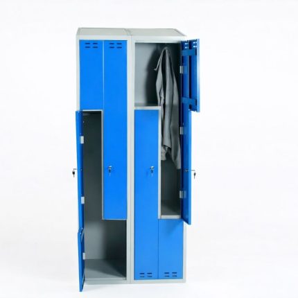 Klädskåp SWED Z-modell 4 dörrar