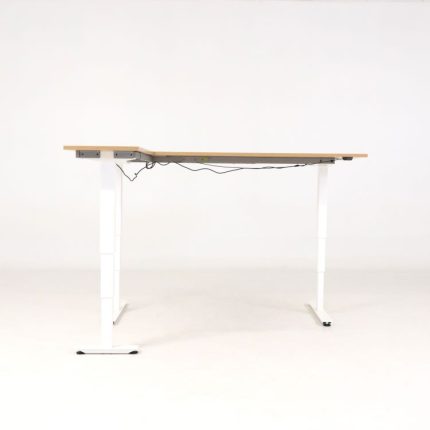 Höj- och sänkbart hörnskrivbord Ergo